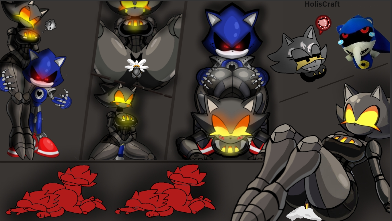 Хентай Большие сиськи,Большая жопа,большой член,комикс,сиськи,creampie,roblox,sonic,соник,роблокс,furnace,metal_sonic,holiscraft, rule34