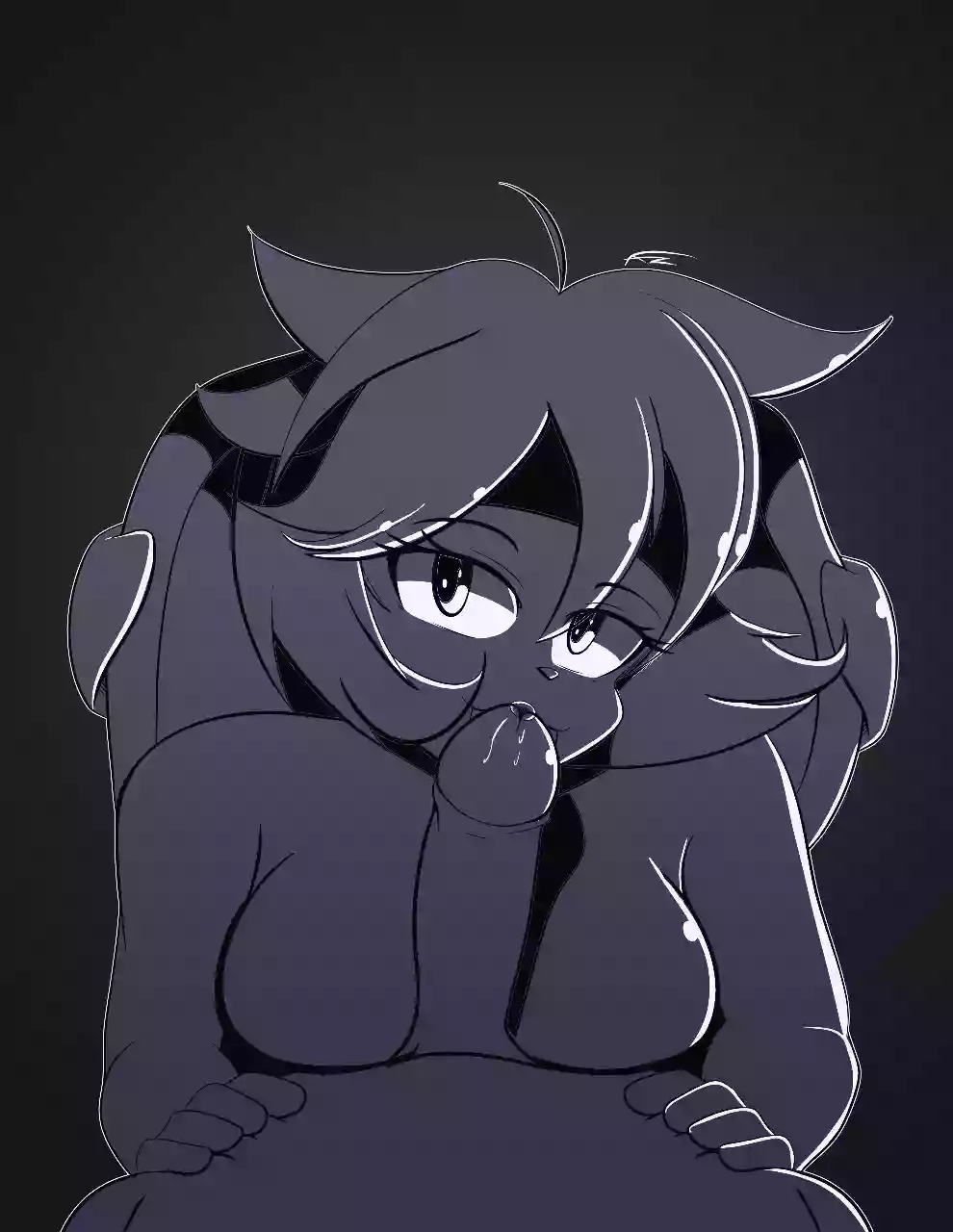 Большие сиськи,Furry,Члены,минет,антро,freedom planet,сиськотрах,milla basset,в темноте,