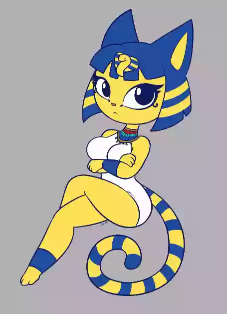 animal crossing,ankha,безобидное,Furry,