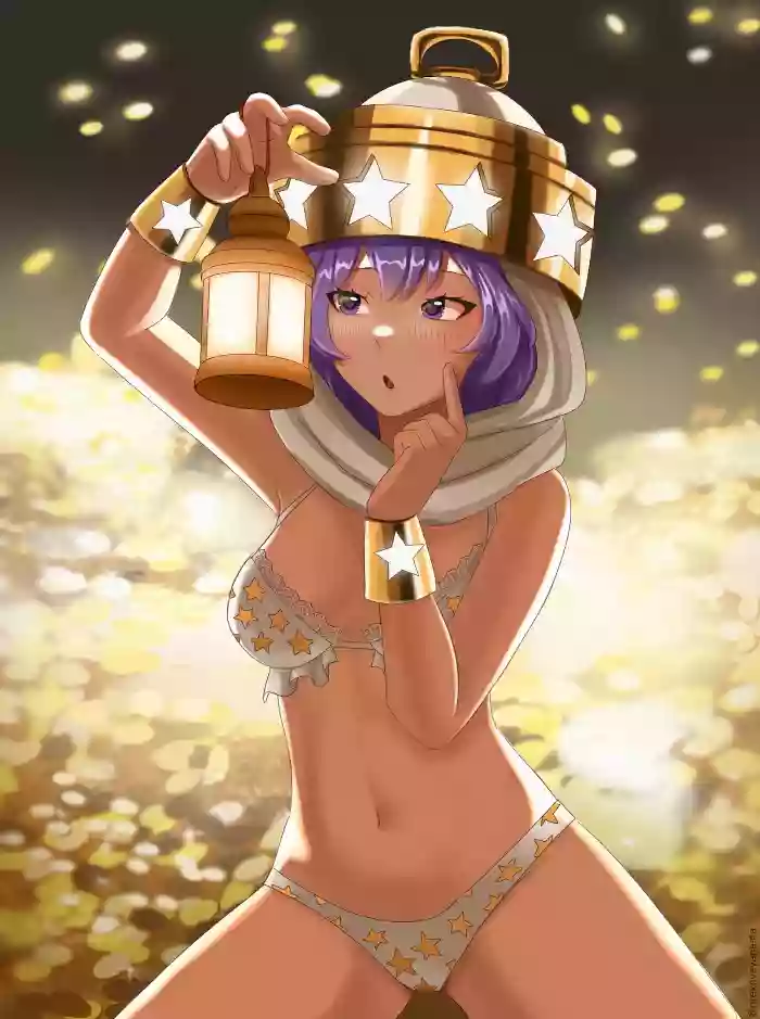 короткая стрижка,фиолетовые волосы,нижнее бельё,2d,brawl stars,одна девочка,мулатка,сенди_brawl_stars,