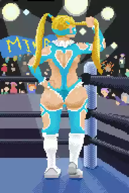 2d,блондинка,1girl,безобидное,street_fighter,rainbow_mika,videogame,