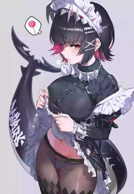 Большие сиськи,в одежде,трусики,колготки,zenless_zone_zero,ellen_joe,